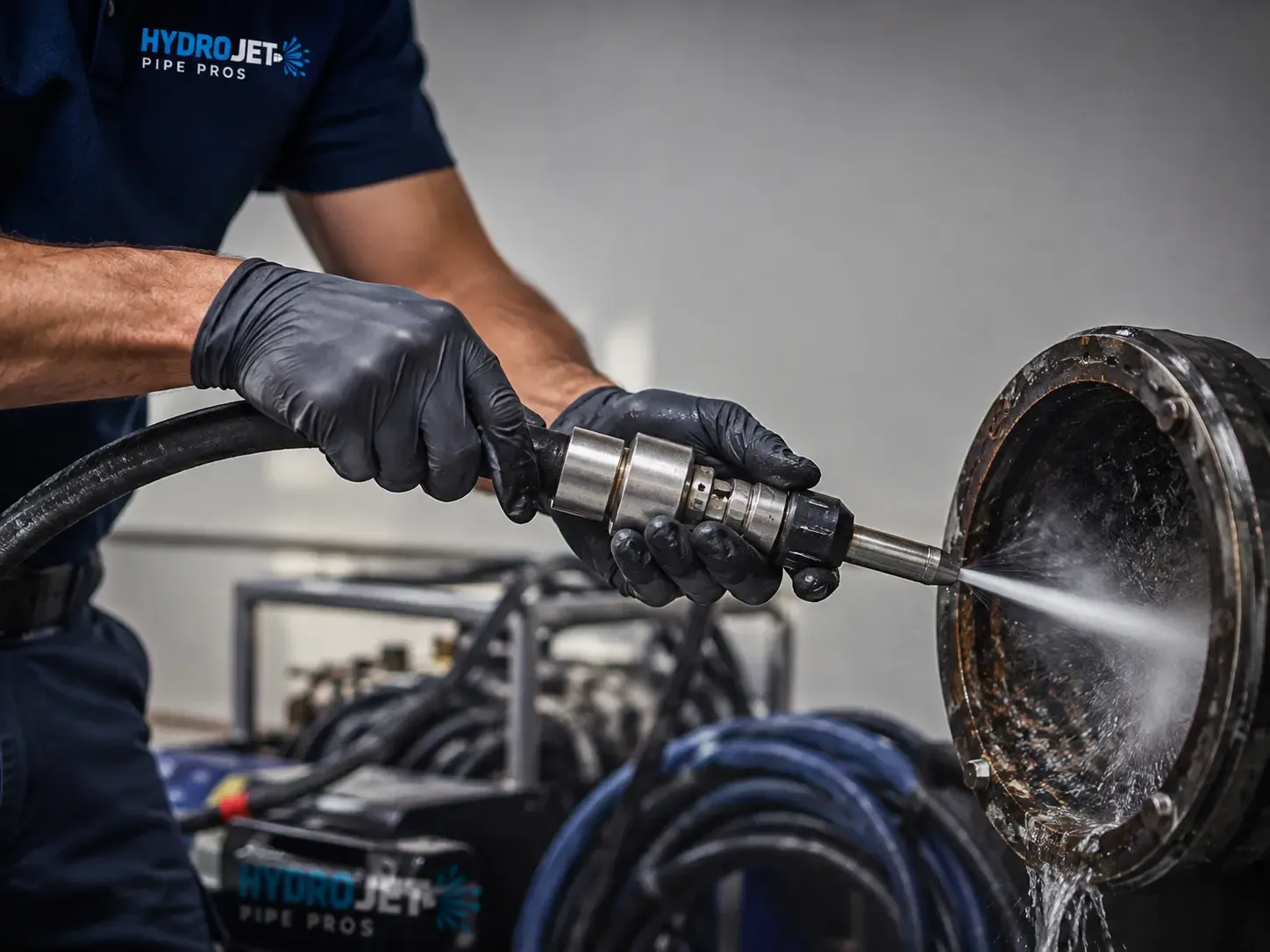 Hydro Jet Pipe Descaling in Downey, CA